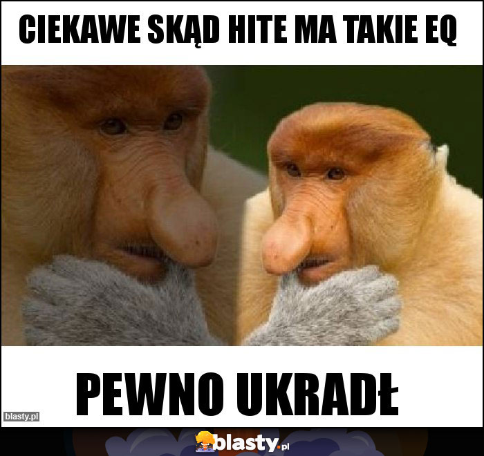Ciekawe skąd hite ma takie eq Ciekawe skąd hite ma takie eq