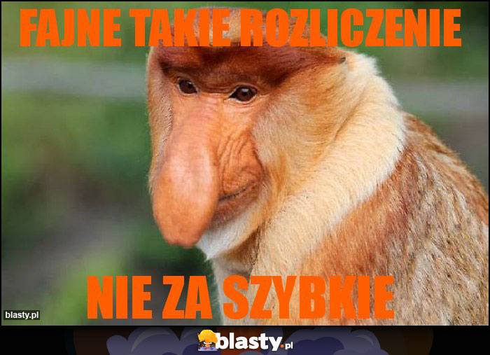 FAJNE TAKIE ROZLICZENIE FAJNE TAKIE ROZLICZENIE
