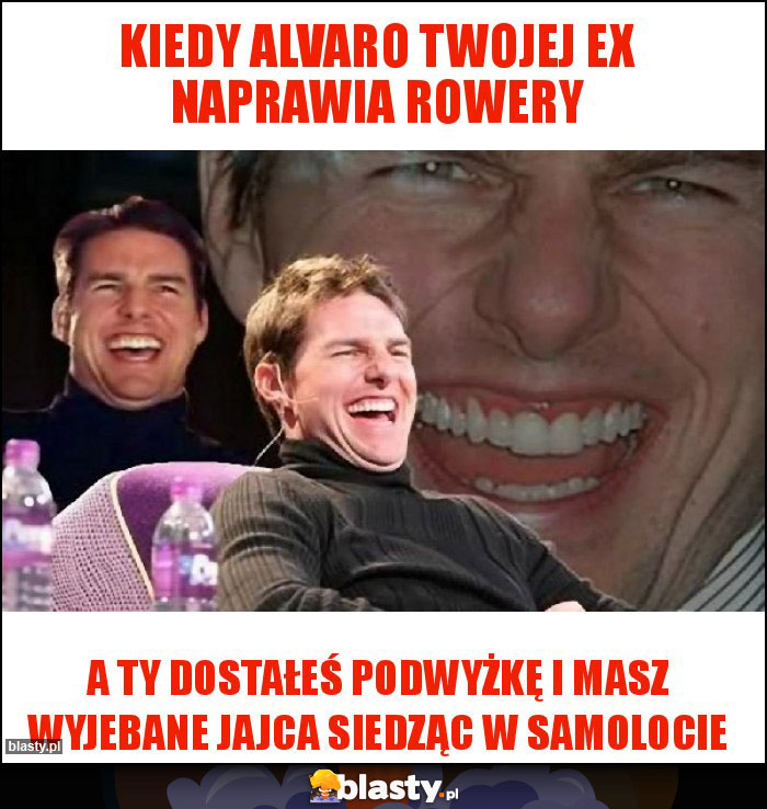Kiedy Alvaro twojej ex naprawia rowery