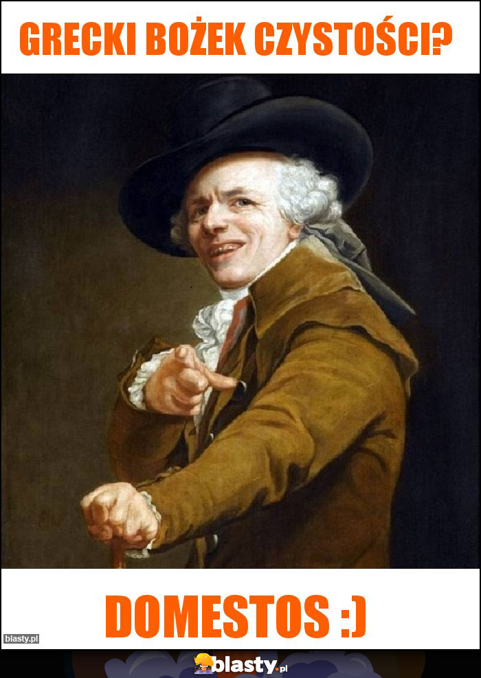 Grecki bożek czystości? Grecki bożek czystości?