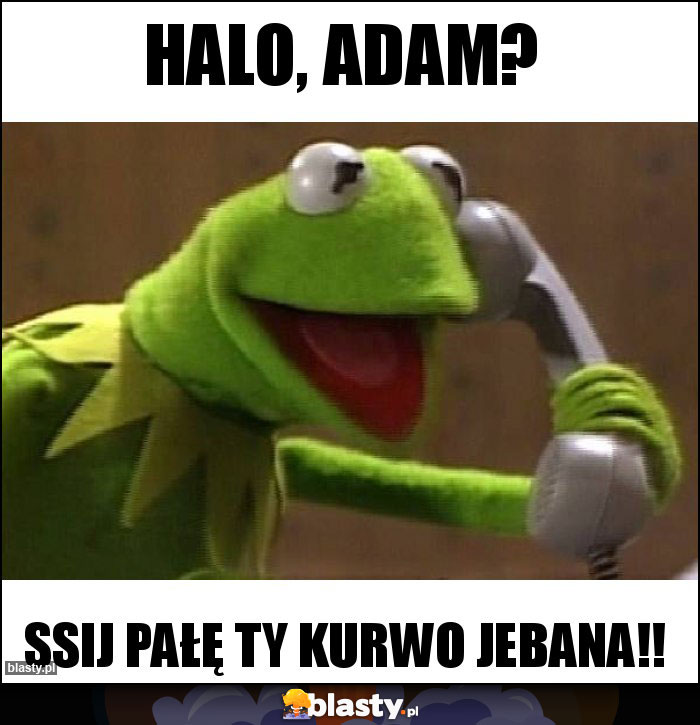 Halo, adam? Halo, adam?