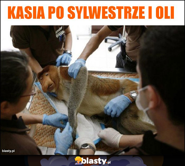 Kasia po sylwestrze i Oli Kasia po sylwestrze i Oli