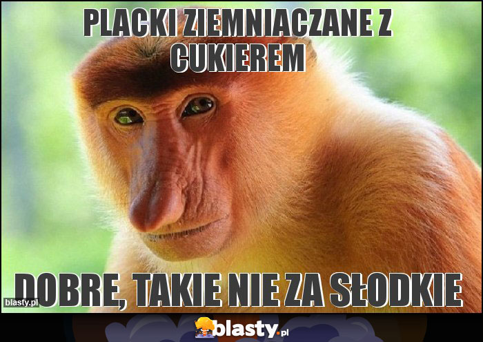 Placki ziemniaczane z cukierem Placki ziemniaczane z cukierem