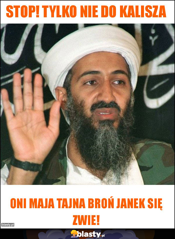 stop! tylko nie do kalisza stop! tylko nie do kalisza