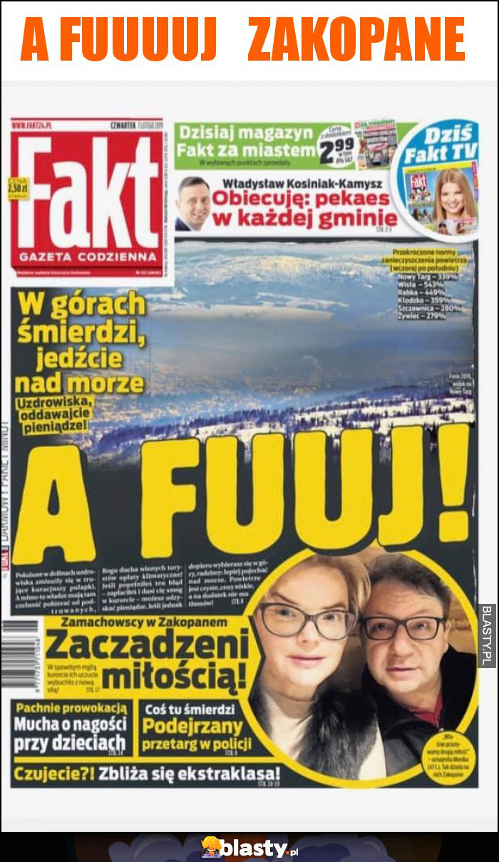 a fuuuuj zakopane a fuuuuj zakopane