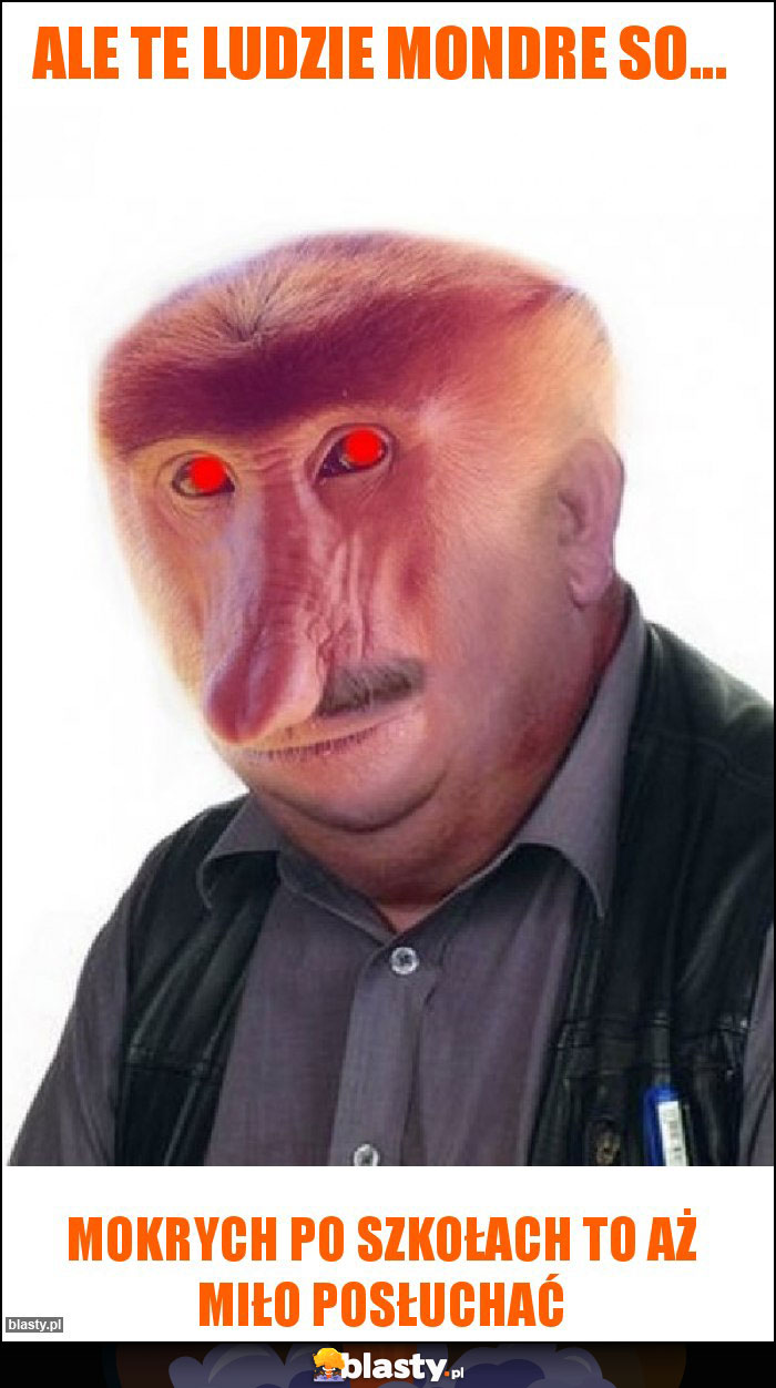 Ale te ludzie mondre so... Ale te ludzie mondre so...
