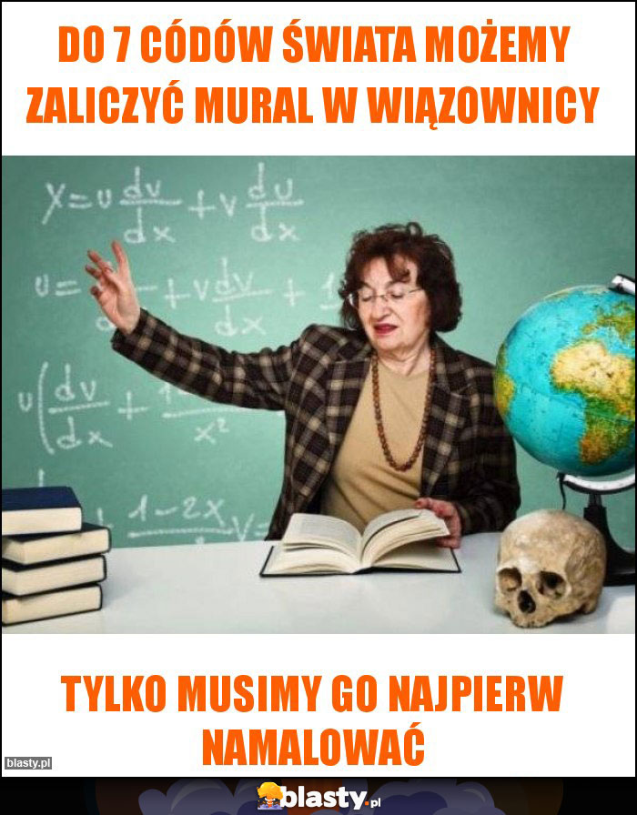 DO 7 CÓDÓW ŚWIATA MOŻEMY ZALICZYĆ MURAL W WIĄZOWNICY DO 7 CÓDÓW ŚWIATA MOŻEMY ZALICZYĆ MURAL W WIĄZOWNICY