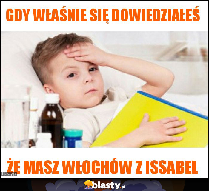 Gdy właśnie się dowiedziałeś Gdy właśnie się dowiedziałeś
