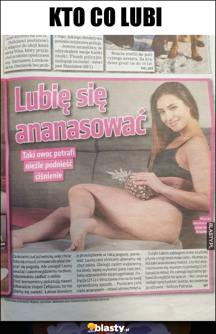 KTO CO LUBI KTO CO LUBI