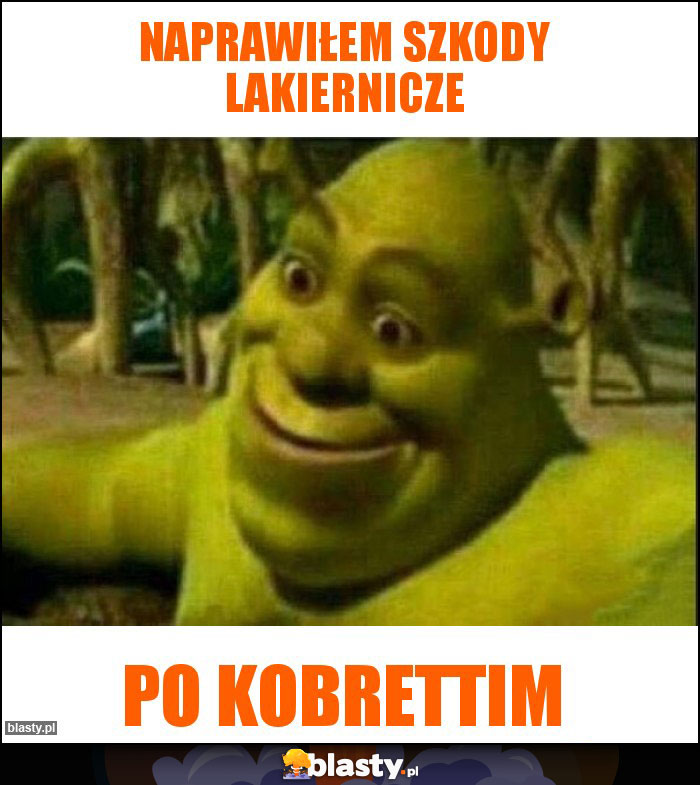 Naprawiłem szkody lakiernicze Naprawiłem szkody lakiernicze