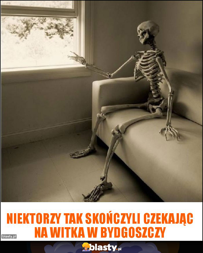 Niektorzy tak skończyli czekając na Witka w Bydgoszczy Niektorzy tak skończyli czekając na Witka w Bydgoszczy