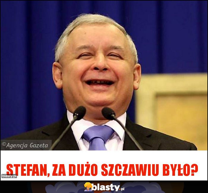 Stefan, za dużo szczawiu było?