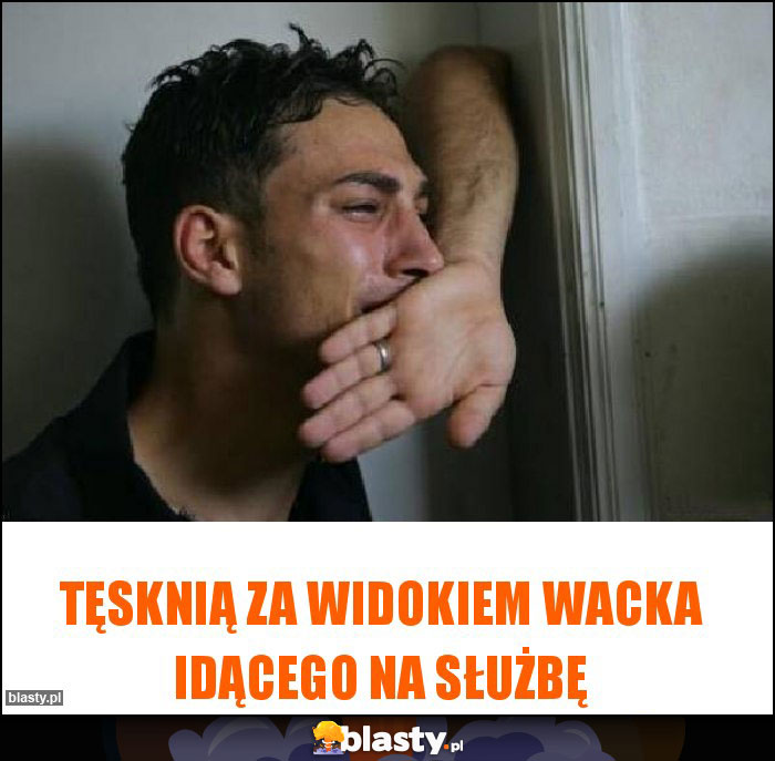 Tęsknią za widokiem Wacka idącego na służbę Tęsknią za widokiem Wacka idącego na służbę