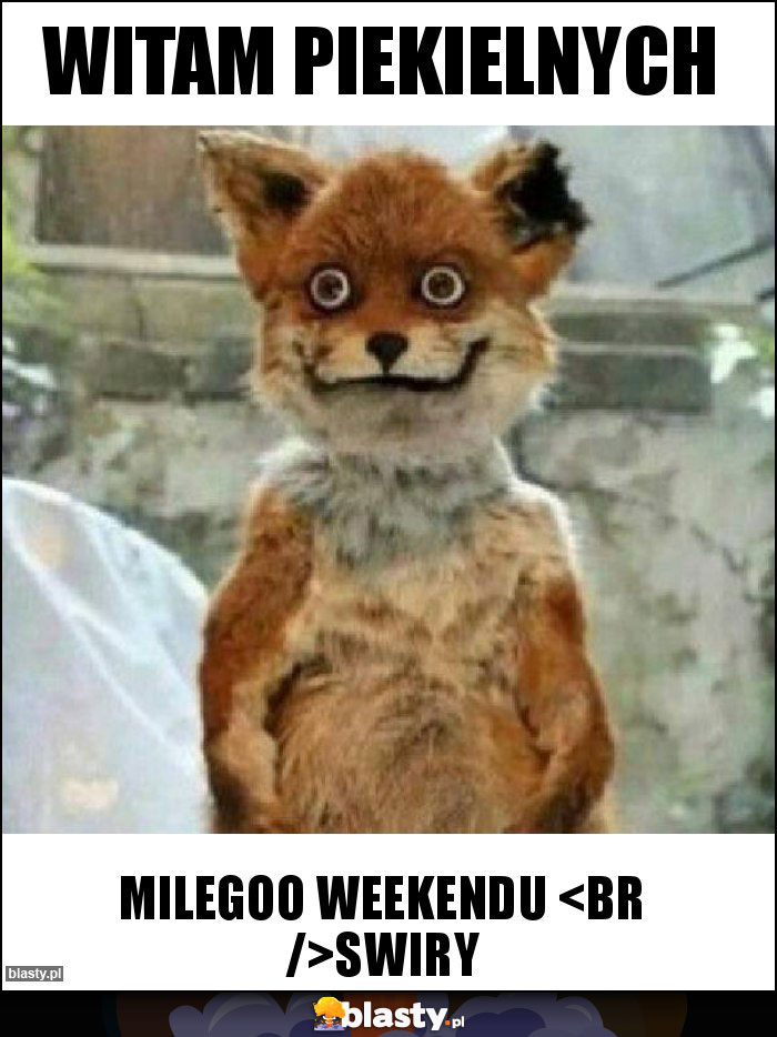 Witam Piekielnych Witam Piekielnych