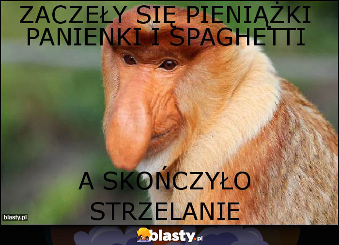 Zaczeły się pieniążki panienki i spaghetti Zaczeły się pieniążki panienki i spaghetti