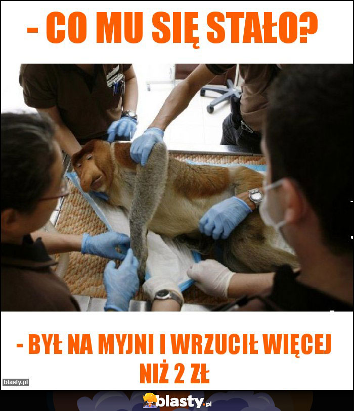 - Co mu się stało? - Co mu się stało?