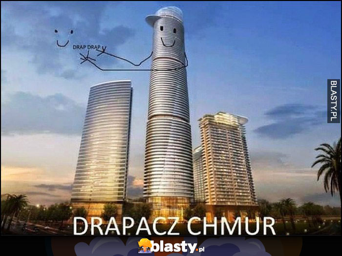 Drapacz chmur wieżowiec drapie chmury drap drap