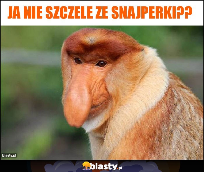 Ja nie szczele ze snajperki?? Ja nie szczele ze snajperki??
