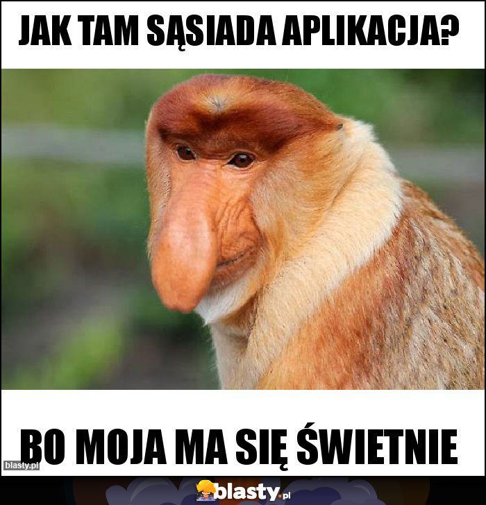 Jak tam sąsiada aplikacja? Jak tam sąsiada aplikacja?