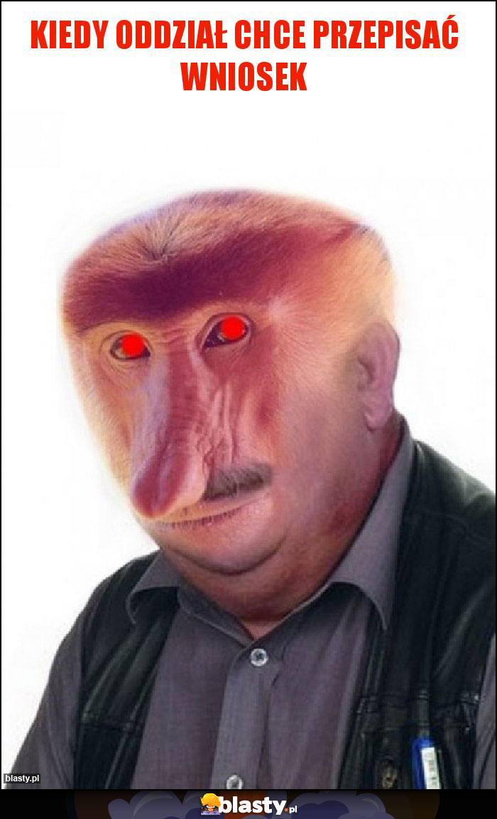 Kiedy oddział chce przepisać wniosek Kiedy oddział chce przepisać wniosek