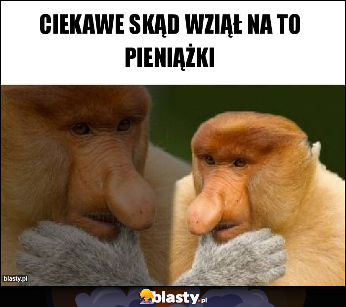 CIEKAWE SKĄD WZIĄŁ NA TO PIENIĄŻKI