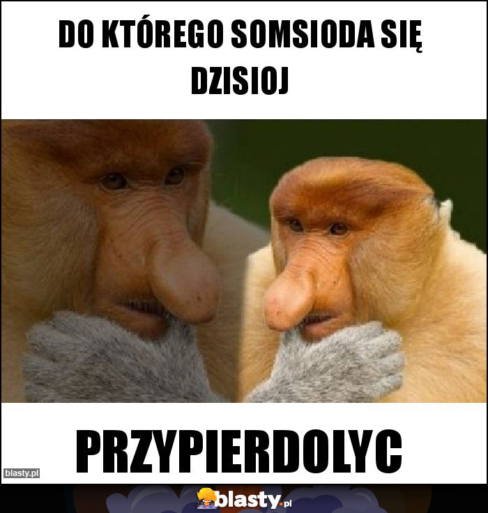 Do którego somsioda się dzisioj Do którego somsioda się dzisioj