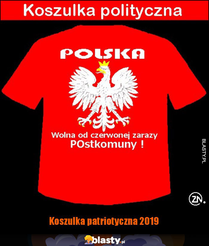 Koszulka patriotyczna 2019 Koszulka patriotyczna 2019