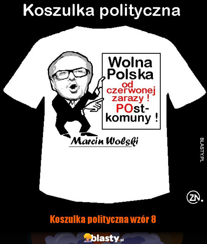 Koszulka polityczna wzór 8