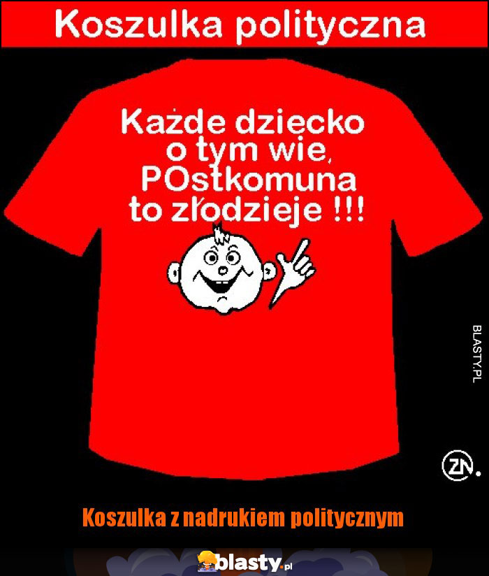 Koszulka z nadrukiem politycznym Koszulka z nadrukiem politycznym