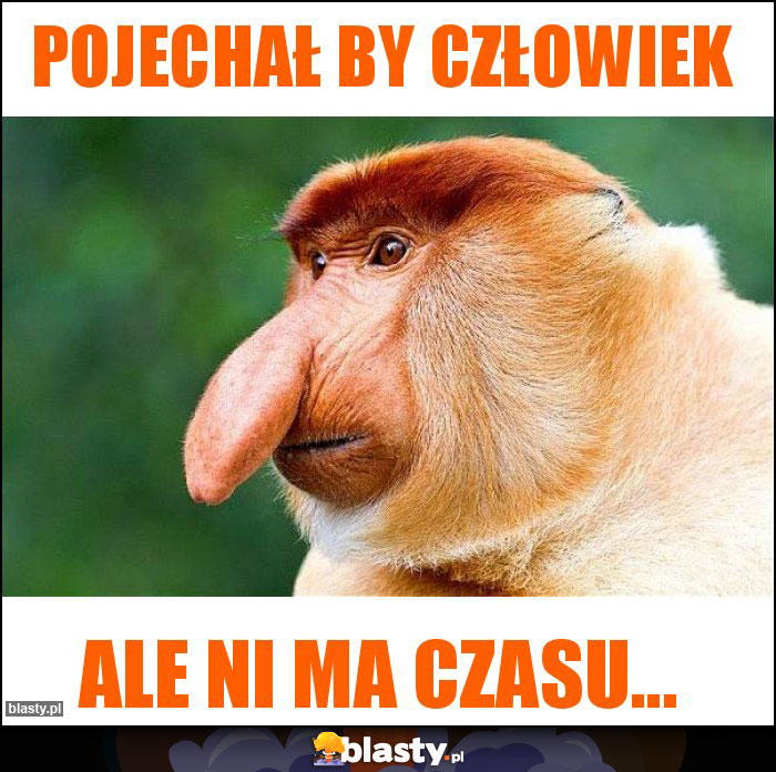 Pojechał by człowiek Pojechał by człowiek