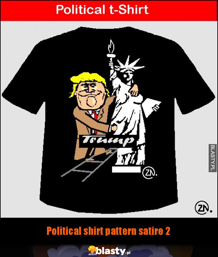 Political shirt pattern satire 2 Political shirt pattern satire 2