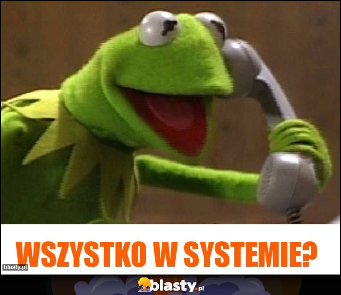 Wszystko w systemie? Wszystko w systemie?