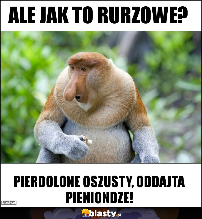 Ale jak to rurzowe? Ale jak to rurzowe?