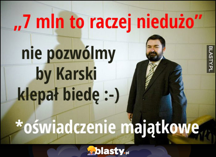 Karski klepie biedę Karski klepie biedę