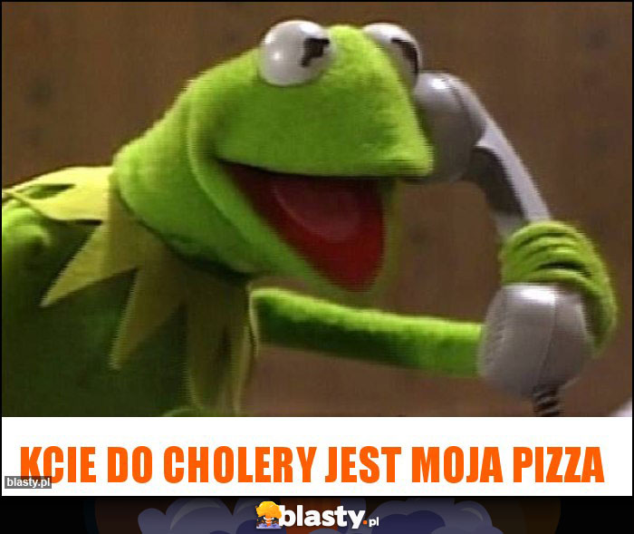 Kcie do cholery jest moja pizza Kcie do cholery jest moja pizza