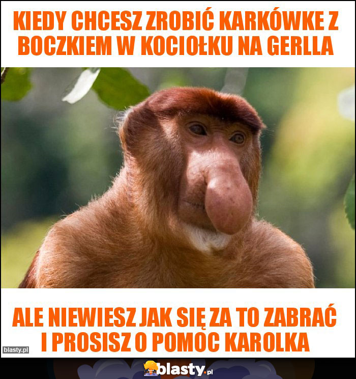 Kiedy chcesz zrobić karkówke z boczkiem w kociołku na gerlla Kiedy chcesz zrobić karkówke z boczkiem w kociołku na gerlla