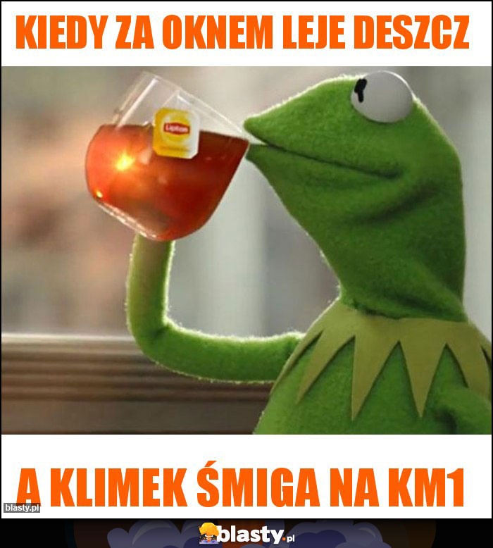 Kiedy za oknem leje deszcz