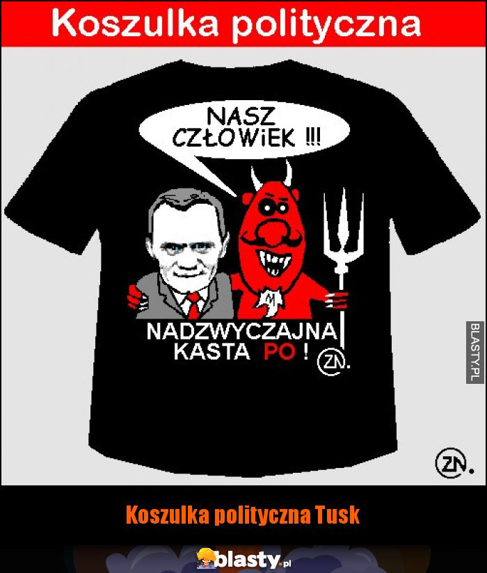 Koszulka polityczna Tusk Koszulka polityczna Tusk