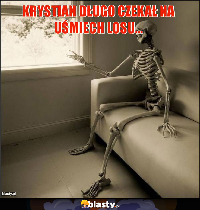 Krystian długo czekał na uśmiech losu... Krystian długo czekał na uśmiech losu...