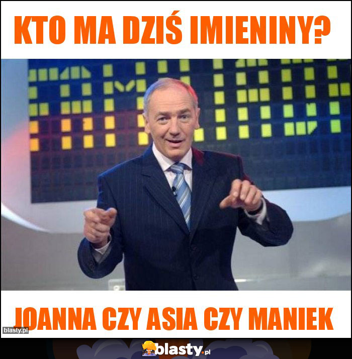 Kto ma dziś imieniny? Kto ma dziś imieniny?