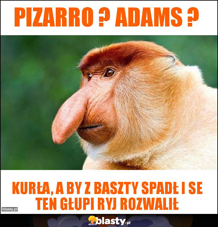 Pizarro ? Adams ? Pizarro ? Adams ?