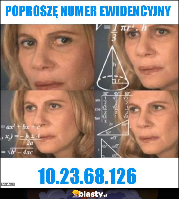 Poproszę numer ewidencyjny Poproszę numer ewidencyjny