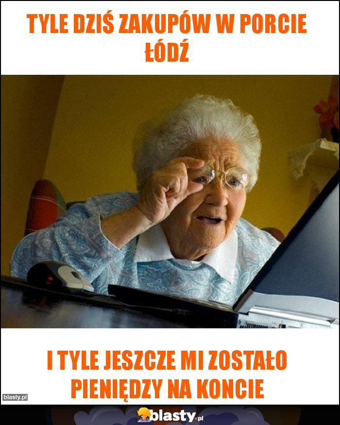 Tyle dziś zakupów w porcie łódź Tyle dziś zakupów w porcie łódź