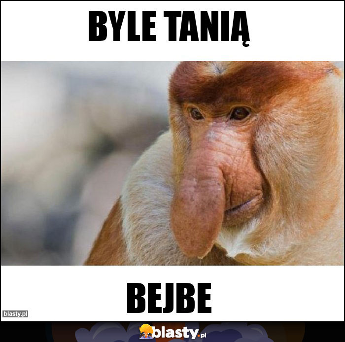 Byle tanią Byle tanią