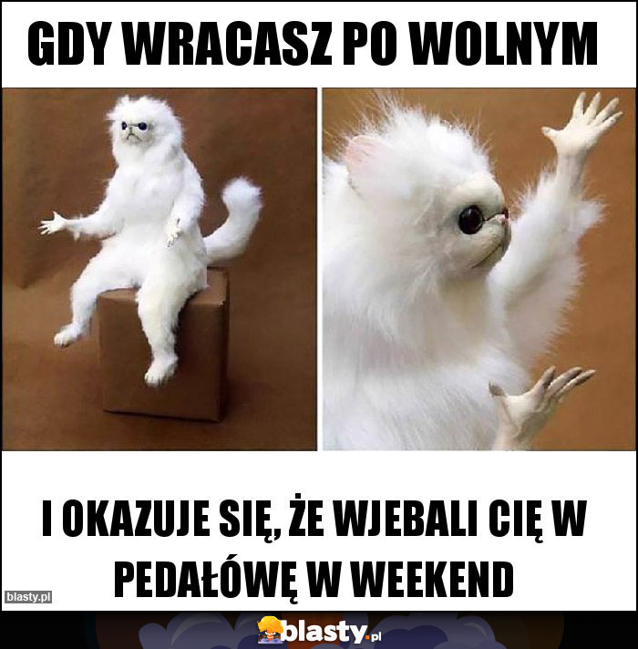 Gdy wracasz po wolnym