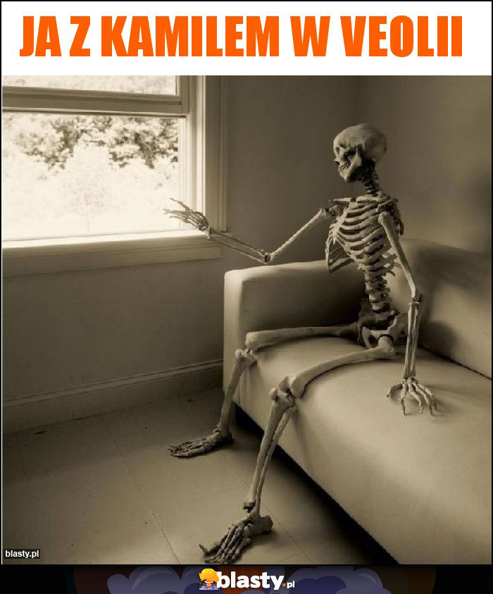 Ja z Kamilem w Veolii