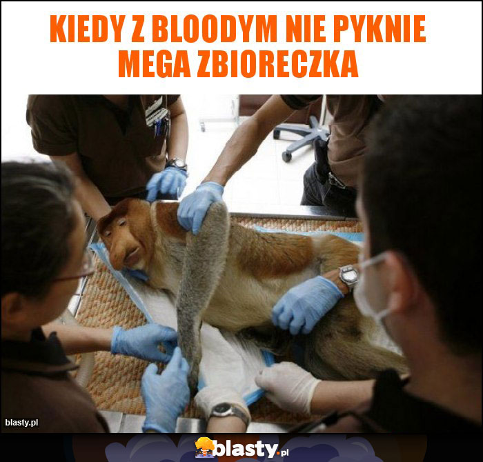 Kiedy z Bloodym nie pyknie mega zbioreczka