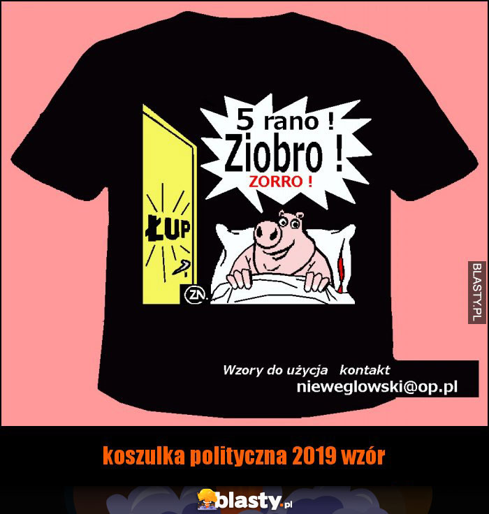 koszulka polityczna 2019 wzór koszulka polityczna 2019 wzór