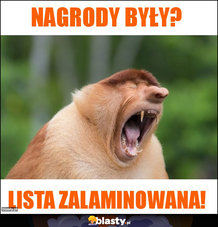 Nagrody były? Nagrody były?