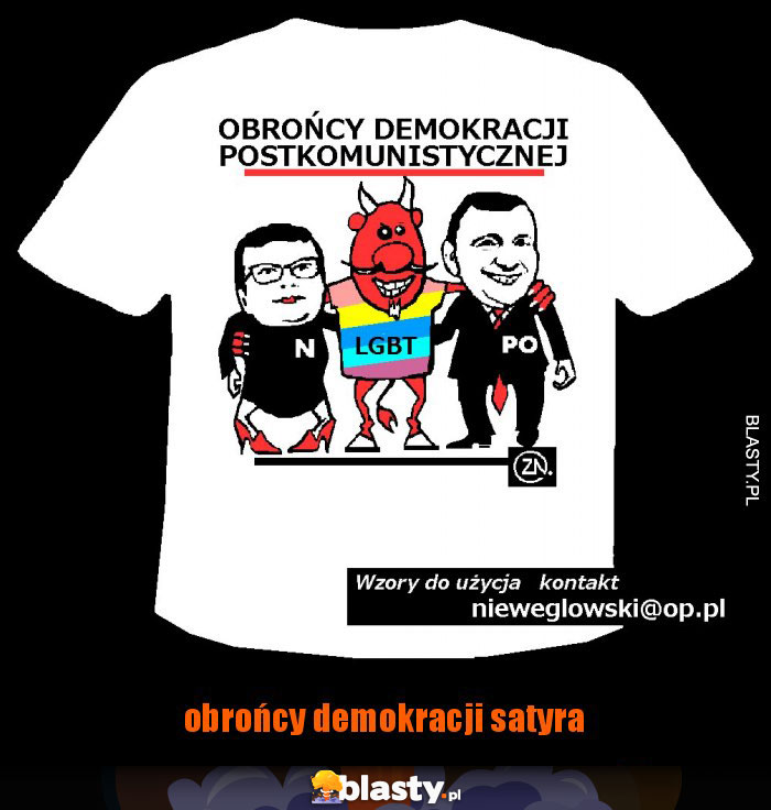 obrońcy demokracji satyra